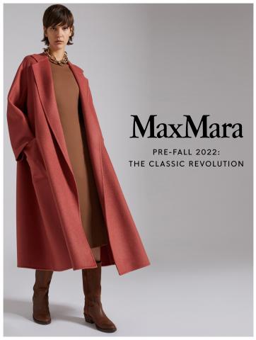 Luxury Brands προσφορές σε Καλαμαριά | Pre-Fall 2022: The Classic Revolution σε Max Mara | 3/8/2022 - 3/10/2022