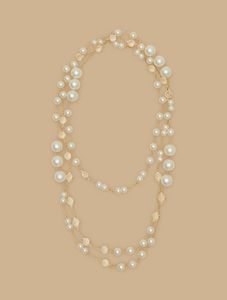 Προσφορά Pearl and cabochon-adorned necklace για 129€ σε MARINA RINALDI