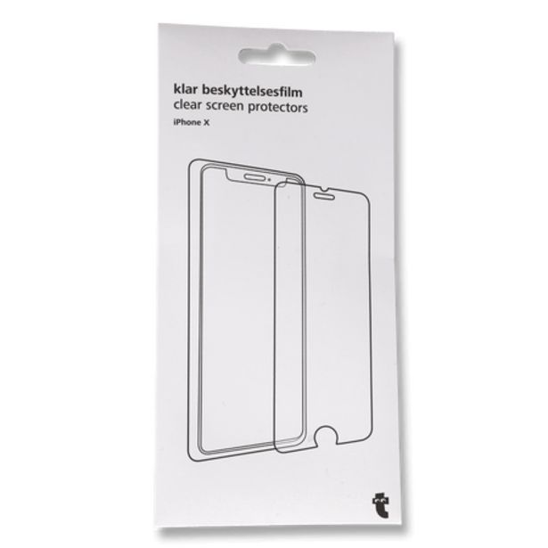 Προσφορά Screen protector. Fits iPhone X για 3€ σε Flying Tiger