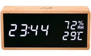 Προσφορά Αισθητήρας Θερμοκρασίας - Υγρασίας - Ρολόι - Ξυπνητήρι - Ημερολόγιο Life Wes 108 Bamboo για 25,99€ σε Media Markt