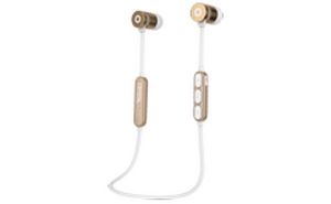 Προσφορά Ακουστικό Bluetooth Crystal Audio BIE-03 - Λευκό/Χρυσό για 12,98€ σε Media Markt