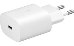 Προσφορά Φορτιστής Πρίζας Samsung Super Fast USB-C 25W - Λευκό για 19,99€ σε Media Markt