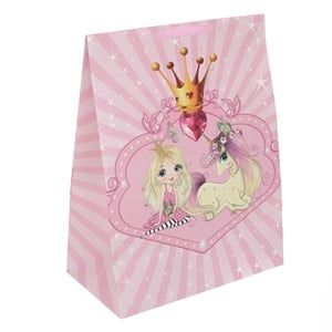 Προσφορά Τσάντα Δώρου Παιδική Χάρτινη Ροζ Glitter Πριγκίπισσα Μονόκερος 25.8x14x34 cm για 0,99€ σε Jumbo