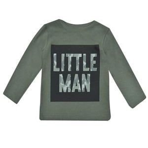 Προσφορά Μπλούζα Χειμερινή Βαμβακερή για Αγόρι Χακί Army Τύπωμα Little Man για 1,99€ σε Jumbo