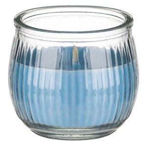 Προσφορά Κερί Aρωματικό Mπλε σε Στρογγυλό Ποτήρι Cotton Fresh 7x6.5 cm για 1,49€ σε Jumbo