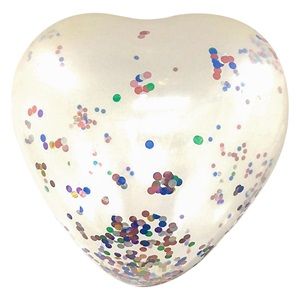 Προσφορά Μπαλόνι Πάρτι Διάφανη Καρδιά Γίγας Rainbow Κομφετί 85 cm για 1,79€ σε Jumbo