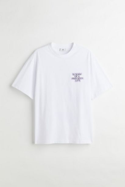 Προσφορά Βαμβακερό T-shirt Relaxed Fit για 9,99€ σε H&M