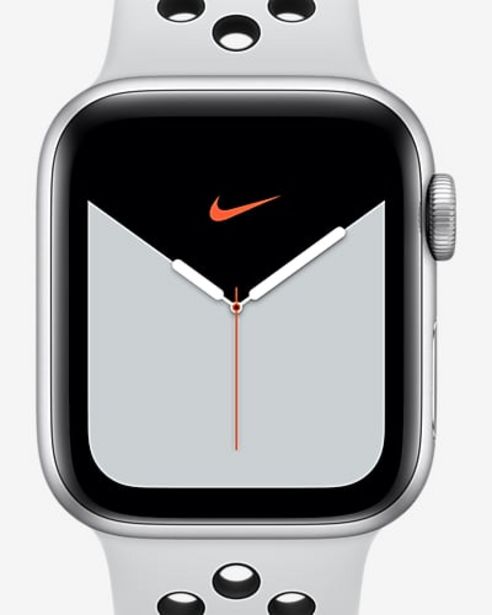 Προσφορά Apple Watch Nike Series 5 (GPS + λειτουργία κινητού) με Nike Sport Band σε ανοιχτή συσκευασία για 434,97€ σε NIKE