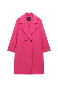 Προσφορά Χρωματιστό υφασμάτινο παλτό για 49,99€ σε Pull & Bear