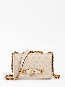 Προσφορά Μίνι τσάντα χιαστί Izzy λογότυπο 4G για 81€ σε Guess