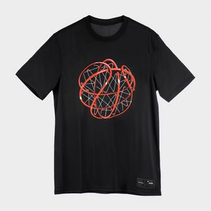 Προσφορά Ανδρικό t-shirt TS500 Fast για μπάσκετ - Black Ball για 12€ σε Decathlon
