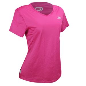 Προσφορά Γυναικεία μπλούζα για τρέξιμο Run Dry - Ροζ για 2€ σε Decathlon