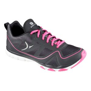 Προσφορά 360+ Women's Fitness Shoes - Black/Pink για 5€ σε Decathlon