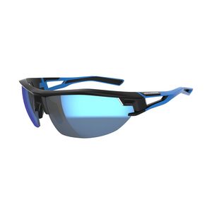 Προσφορά Γυαλιά ηλίου ενηλ. XC 100 για ποδηλασία βουνού - Set 4 εναλλάξιμων φακών-Μπλε για 20€ σε Decathlon
