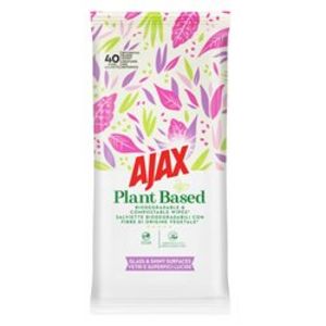 Προσφορά Ajax Υγρά Πανάκια Καθαρισμού για Τζάμια 40τμχ για 2,09€ σε Bazaar