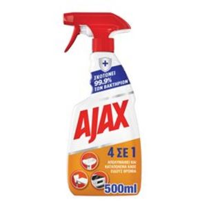 Προσφορά Ajax Καθαριστικό Επιφανειών Αντλία 4σε1 500ml για 2,13€ σε Bazaar