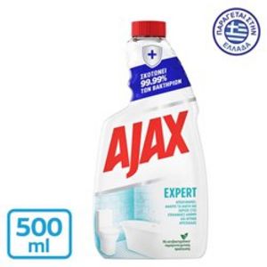 Προσφορά Ajax Καθαριστικό Μπάνιου Expert Ανταλλακτικό 500ml για 1,59€ σε Bazaar