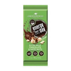 Προσφορά Chocoyoco Σοκολάτα Γάλακτος με Φουντούκι 100gr για 0,95€ σε Bazaar