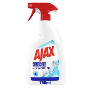 Προσφορά Ajax Kloron με Χλωρίνη Spray 750ml για 2,39€ σε Bazaar