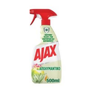 Προσφορά Ajax Υγρό Απολυμαντικό Επιφανειών Με Αιθέρια Έλαια Αντλία 500 ml για 2,25€ σε Bazaar