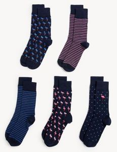 Προσφορά Ασορτί κάλτσες Cool & Fresh™ σε σετ των 5 για 20,99€ σε MARKS & SPENCER