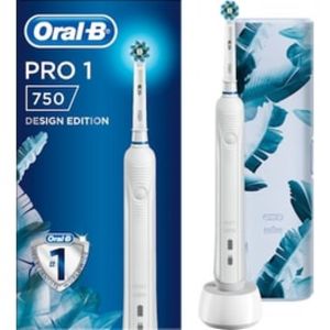 Προσφορά Ηλεκτρική Οδοντόβουρτσα ORAL-B Pro 750 Design Edition White με Χρονομετρητή και Αισθητήρα Πίεσης για 31,9€ σε Public