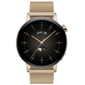 Προσφορά Smartwatch Huawei Watch GT 3 42mm Elegant - Gold Milanese για 249€ σε Public