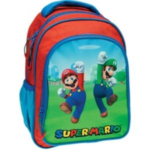 Προσφορά Τσάντα Πλάτης Νηπιαγωγίου Gim Super Mario για 18,5€ σε Public