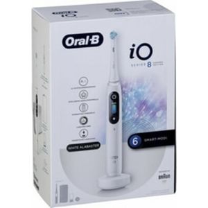 Προσφορά Ηλ. Οδοντόβουρτσα Oral-b Io Series 8 White Alabaster Magnetic για 154,9€ σε Public