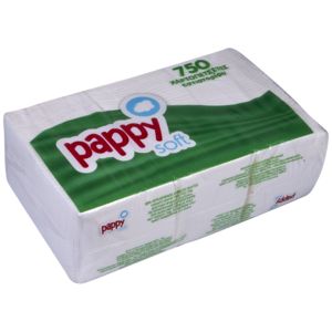 Προσφορά Pappy Soft Χαρτοπετσέτες Εστιατορίου 23x22,7cm 750φύλλων 0,730kg για 2,91€ σε METRO Cash & Carry
