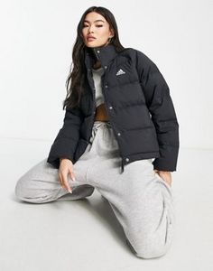 Προσφορά Adidas Outdoor Helionic jacket in black για 56€ σε Asos