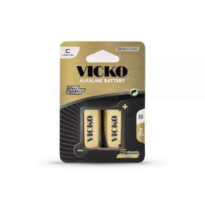 Προσφορά Αλκαλικές Μπαταρίες 1.5 V C LR14 - 2 τεμάχια για 2,2€ σε Vicko
