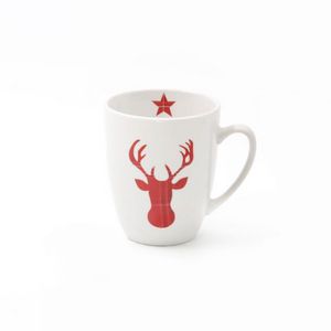 Προσφορά Κούπα πορσελάνης Red Reindeer 350 μλ. για 2,5€ σε Vicko