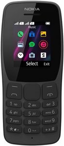 Προσφορά Κινητό Τηλέφωνο Nokia 110 Dual Sim Black για 34,9€ σε Electronet