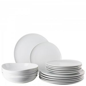 Προσφορά Rosenthal Σετ 18 τεμ. πιάτα φαγητού σειρά Junto White για 239€ σε Παρουσίαση