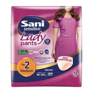 Προσφορά Ελαστικά εσώρουχα μιας χρήσης Lady Discreet Pants No2 Μedium για 7,91€ σε Hondos Center