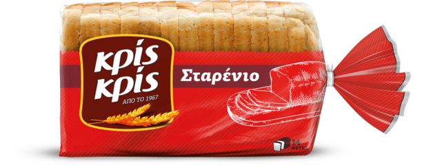 Προσφορά Κρις Κρις Σταρένιο Ψωμί Τοστ 350gr για 0,97€