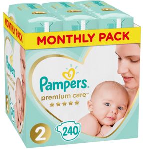 Προσφορά Pampers Πάνες Premium Care Monthly Pack (240τεμ) Νο2 (4-8kg) για 52,99€ σε My Market