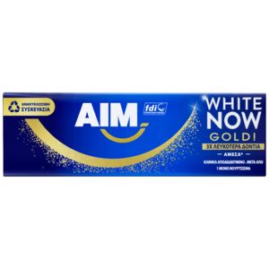 Προσφορά Aim Οδοντόκρεμα White Now Gold 50ml για 1,81€ σε My Market