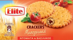 Προσφορά Elite Crackers Μεσογειακά Ντομάτα & Βασιλικός 105gr για 1,13€ σε My Market