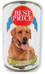 Προσφορά Best Price Κονσέρβα Σκύλου Κρέας-Λαχανικά 405gr για 0,73€ σε My Market