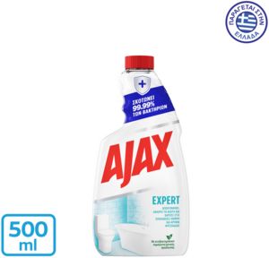 Προσφορά Ajax Expert Καθαριστικό Μπάνιου Κατά Των Αλάτων Ανταλλακτικό 500ml για 1,4€ σε My Market