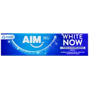 Προσφορά Aim Οδοντόκρεμα White Now 75ml για 1,81€ σε My Market