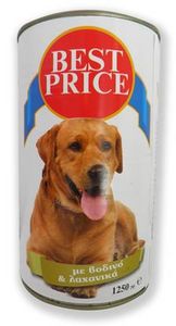 Προσφορά Best Price Κονσέρβα Σκύλου Κρέας-Λαχανικά 1250gr για 1,32€ σε My Market