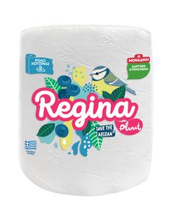 Προσφορά Regina Planet Ρολό Κουζίνας Λευκό 2Φυλλο 0,420kg για 3,11€ σε My Market