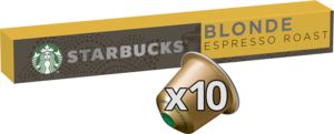 Προσφορά Starbucks Espresso Blonde Κάψουλες Συμβατές Με Μηχανές Nespresso* 53gr για 4,4€ σε My Market