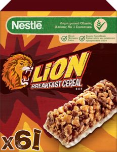 Προσφορά Nestle Lion Μπάρες Δημητριακών 6x25gr για 2,11€ σε My Market