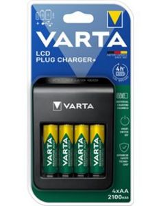 Προσφορά Φορτιστής μπαταριών AA/AAA/9V 34mA με μπαταρίες για 49€ σε Καύκας
