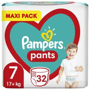 Προσφορά Pampers Pants Πάνες Βρεφών Maxi Ν7 17+ kg 32 Τεμάχια για 12,99€ σε Χαλκιαδάκης
