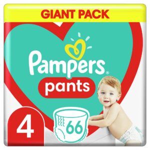 Προσφορά Pampers Pants Πάνες Βρεφών Giant Ν4 9-15 kg 66 Τεμάχια για 19,24€ σε Χαλκιαδάκης